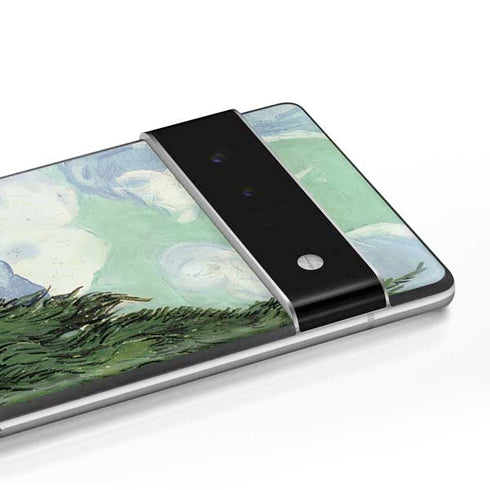 Vincent Van Gogh Wheatfield with Cypresses Google Pixel 6 Skin